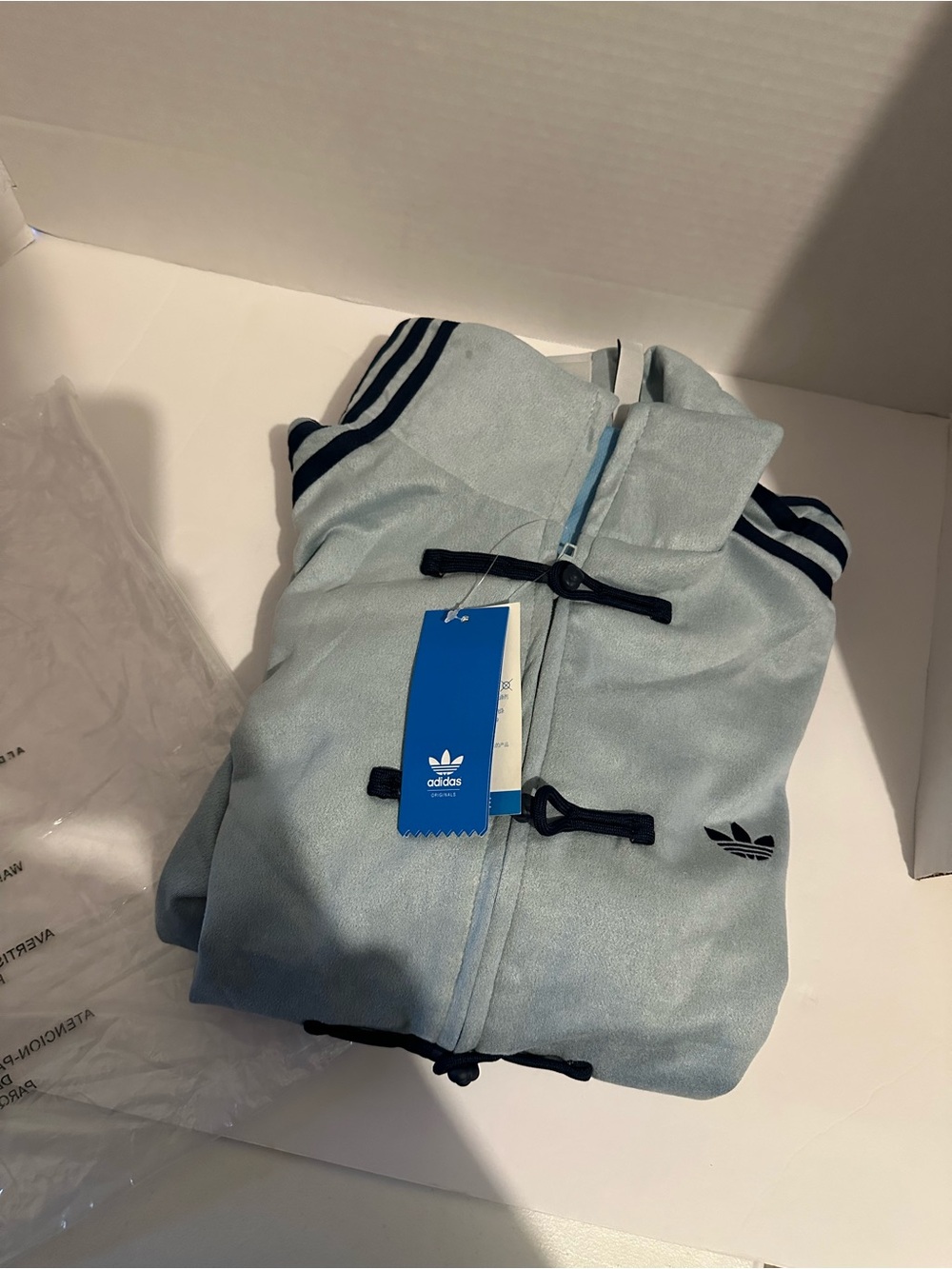 adidas Light Blue jacket